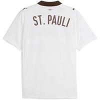 Gambar Jersey Puma FC St PAULI Away Replica 25/26 - ORIGINAL/783069-02 - White Espresso Brown, XS dari elevenfootballid undefined 4 Tokopedia