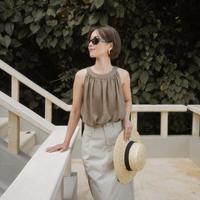 Gambar Halter Tencel Top   By    Sekai dari Buah Fresh Andalan undefined 1 Tokopedia