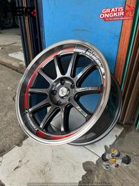 Gambar Velg Mobil Racing R18 Merek TOBOALI HSR R17X85 H5X114,3 ET22 SANDY SHADOW GREY ML/SGREY OIL Untuk Mobil Innova Mazda Rush Dll dari HSR Wheel Toko Velg Dan Ban Mobil undefined 1 Tokopedia