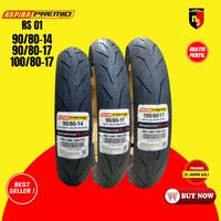 Gambar Ban Motor ASPIRA PREMIO RS01 90/80-14 90/80-17 100/80-17 Tubeless Ring 14 17 Soft Compound Racing Balap Drag Race RS 01 RS-01 Gratis Pentil - ASPIRA PREMIO RS 01 90/80-14 dari Nabil Jaya Motor undefined 1 Tokopedia
