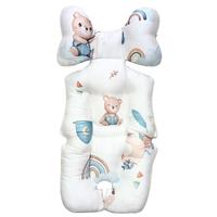 Gambar Tebal 4cm Alas Stroller TENCEL Adem Halus Lembut Stroller Pad carseat bouncer Akachan seatpad spad  Empuk Adem Nyaman Lembut Seat pad model Borny liner kereta dorong bay tencel serat sutera sutra silk kain polos embos motif emboss kado bayi Perlengkapan dari Little Diva_NEW undefined 4 Tokopedia