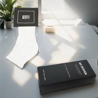 Gambar Man Cushion Pile Short Socks - Bundle 3 Warna (White + Gray + Black) - White,Gray,Black dari No Design Socks undefined 2 Tokopedia
