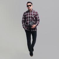 Gambar PAKAJI Kemeja Flanel Pria Lengan Panjang Kotak Merah Hitam dan Abu Kemeja Pria Flanel Pria Kemeja Panjang 2935 - M dari PAKAJI OFFICIAL undefined 3 Tokopedia