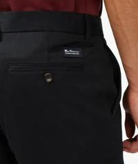 Gambar BEN SHERMAN - Men Pants - Signature Slim Stretch - Chino BMN1012756 - 33, BLACK dari Ben Sherman Official undefined 4 Tokopedia