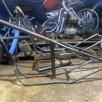 Gambar Frame skinny chopper custom / rangka riggid dari SUNDA CUSTOM undefined 1 Tokopedia
