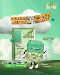 Gambar Fresh Care Vapobalm Matcha 2in1 / Minyak Angin Aromaterapi FreshCare Vapo Balm BANDUNG - Vapobalm Matcha, FRESH CARE dari mamamatteo.id undefined 5 Tokopedia
