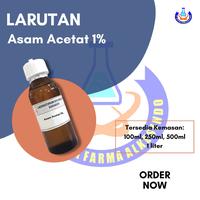 Gambar Asam Acetat 1% (100ml,250ml,500ml,1 liter) dari medika alkesindo undefined 1 Tokopedia