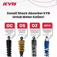 Gambar Shockbreaker KYB Zeto PNP untuk Motor Yamaha Mio series, Mio sporty, Mio smile, Xeon, Fino , Soul , Original PT Astra Otoparts Motorcycle dari GALILEO OTOMOTIVE undefined 2 Tokopedia