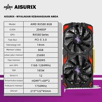 Gambar AISURIX VGA RX 580 8GB VGA Card ddr5 256Bit 2048SP HDMI New PC Gaming dari aisurix.id1 undefined 3 Tokopedia