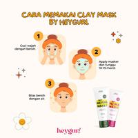Gambar Clay Mask HeyGurl | Hey Delima Masker Hey Matcha Mask - Hey Matcha dari SIVALAGA undefined 3 Tokopedia