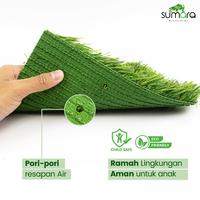 Gambar Karpet Rumput Sintetis Swiss 3,5 cm Platinum Sumara Artificial dari Toko Rumput Sumara undefined 4 Tokopedia