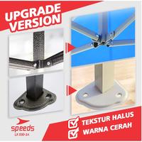 Gambar SPEEDS Tenda Lipat 2.5 x 2.5 & 2 x 2  (16KG) Tenda Bazar Pameran Tenda Dagang otomatis 030-3-4A - 13 MERAH 3x4.5 dari lapak zaydan3 undefined 2 Tokopedia