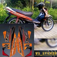 Gambar STRIPING LIST STANDART MOTOR SHOGUN SP 125 2009 2010 BIRU HITAM KUALITAS TERBAIK TERPERCAYA TERMURAH Motorcycle Sepeda Sporty - hitam abu dari vs sticker_NEW undefined 5 Tokopedia