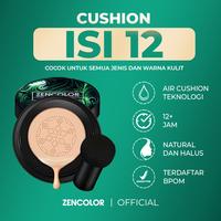 Gambar (ISI 12) ZENCOLOR Waterproof BB Air Cushion Cream - Matte Finish - BPOM - Moisturizing Foundation - 01 Natural dari Zencolor.id undefined 1 Tokopedia