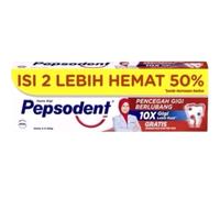 Gambar (4 pcs) Pepsodent 225 gram / (2 Box) pepsodent 225gram isi 2. dari im kharisma undefined 2 Tokopedia
