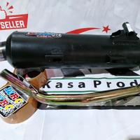 Gambar PREMIUM Knalpot WRC Metic Tisukigi leher Bunglon Model Honda Yamaha Bass Ademm Redy Buat Motor Beat Karbu/fi/new Mio sporty/Smile Vario 110 Karbu/Fi Vario 125/150 Gear Bulat - Beat Street pgm fi, WRC dari Urekalong Art undefined 2 Tokopedia