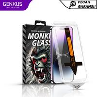 Gambar Genxus Tempered Glass CLEAR GLOSSY / PRIVACY GLOSSY  Auto Align Tech Tempered Glass Screen Protector Anti Gores for iPhone X XS XR XSMAX 11 12 13 14 15 16 MINI PRO PROMAX PLUS Screen Guard Gorilla Glass Layar Smartphone Crystal - ANTI SPY, X/XS/11 Pro dari Genxus undefined 1 Tokopedia