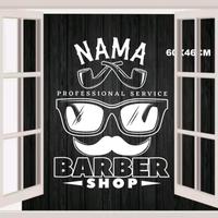 Gambar 45x60cm stiker bisa custom nama anda barbershop,barber pangkas,pangkas rambut, cuting dekorasi kaca dingding kren,murah berkualitas dari Bandung sticker mart undefined 1 Tokopedia