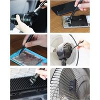 Gambar KUAS ANTI STATIK/KUAS ANTISTATIK/KUAS ANTI STATIS/BGA ANTI-STATIC BRUSH ELECTRONIC ANTISTATIC HAIRBRUSH PCB REWORK BRUSHES KIT ESD ANTI STATIC DUST CLEARNING FOR PC HAND TOOLS dari Apfa store undefined 4 Tokopedia