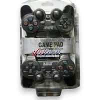 Gambar STIK/STIK PS DOUBLE FOR PC/KOMPUTER Controller Game Joystick Gamepad Hitam dari viotechindonesia undefined 4 Tokopedia