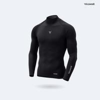 Gambar Valmar - Baselayer Manset Pria VLMR Olahraga Classic Lengan Panjang Baju Ketat Sport Compression Wear Hitam Spandex Nilon Elastic gym running swimming - Hitam, M dari Valmar sportwear undefined 2 Tokopedia