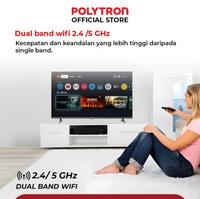 Gambar LED TV POLYTRON 50 INCH SMART ANDROID GOOGLE TV 4K UHD BERGARANSI RESMI - DUS Bawaan Pabrik, Tanpa Breket TV dari topjaya elektronik undefined 5 Tokopedia