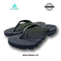 Gambar ALMIC-Sandal Jepit Gunung Adventure Biokov 2.5 Original Army Sendal Jepit Outdoor pria wanita Karet Hitam - Almic Tali Hitam, 39 dari Almic footwear store undefined 1 Tokopedia
