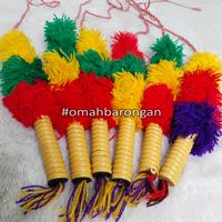 Gambar Pecut Bulu Anak-anak Pemain Kuda Lumping Gagang Jalin dari OmahBarongan undefined 1 Tokopedia
