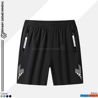 Gambar Celana olahraga pendek pria wanita gym running / Celana pendek sport bahan parasut mikro stretch nyaman Bulutangkis - Hitam, M dari Yasmin Sport Apparel undefined 2 Tokopedia