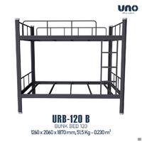 Gambar Metal bunk bed Uno URB 120 B ranjang besi susun ranjang tingkat untuk ukuran kasur 120 cm dari Relasi Kantor undefined 1 Tokopedia