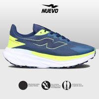 Gambar NUEVO - Sepatu Olahraga Jogging Pria Nuevo Crosspeed Navy Stabilo Running Shoes Lari Santai Outdoor - Navy Ijo, 39 dari NUEVO Offcl Shop undefined 3 Tokopedia