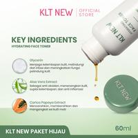 Gambar KLT NEW Hydrating Face Toner 60ml - Toner Ringan dengan Glycerin Aloevera & Carica Papaya Extract untuk Kulit Segar Cerah BPOM NA18241210313 dari KLT NEW undefined 2 Tokopedia