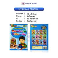 Gambar Buku Belajar Membaca Menulis Anak / Aku Pandai Membaca & Menulis 1 dan 2 Untuk Pra TK - TK & PAUD Full Colour / SANGKALA / Nawasena  Nawasena - SKL - 1 dari Pustaka Baru Press undefined 2 Tokopedia