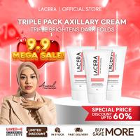 Gambar [TRIPLE PACK] Lacera Axillary Brightening Cream 30g - Pencerah Ketiak, Siku, Underarm,  Selangkangan, Bokong dan Membantu Memudarkan Bekas Luka dari Lacera.id undefined 1 Tokopedia