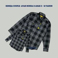 Gambar Shirts Kemeja Couple Ayah & Anak Baju Atasan Pasangan Dewasa Kotak Casual Katun Flanel Premium Quality Lengan Panjang Slim-fitting Sarimbit Setelan Keluarga Adik Kakak perempuan - KEMEJA POLOS ANAK RANDOM, M ANAK (2,3,4 tahun) dari UNIQCUTE undefined 1 Tokopedia