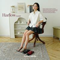 Gambar Isabel Adelia HARLOW Sandal Wanita Harian Elegan Sendal Teplek Tali Slip on Empuk Korean Style - Hitam, 37 dari Isabel Adelia undefined 4 Tokopedia