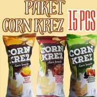 Gambar CEMAL CEMIL PAKET CORN KREZ 15 PCS TERMURAH SNACK KELUARGA SNACK JAGUNG CEMILAN RASA JAGUNG BAKAR CHEESE DAN AYAM ORLENDO - new orlean roasted chiken dari RUMAH MANISAN undefined 1 Tokopedia