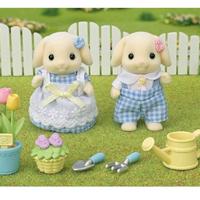 Gambar Sylvanian Families Blossom Gardening Set Flora Rabbit Sister  & Brother dari 3EM TOYS undefined 4 Tokopedia