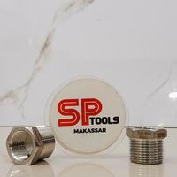 Gambar SAMBUNGAN STAINLEES STEEL SUS 304 BUSHING VERLOP RING / VERLOP VORLO SOCK DRAT DALAM KE DRAT LUAR (1/2"M X 1/4"F) (1/2"M X 3/8"F) (3/4"M X 1/2"F) (3/4"M X 1/4"F) (3/4"M X 3/8"F) WIPRO WN7126 - 1/2"M X 1/4"F dari SPTools Makassar undefined 4 Tokopedia
