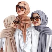 Gambar Pashmina Kaos Jersey Premium||Pasmina Jersey - Hitam dari KEMBAR HIJAB. undefined 4 Tokopedia