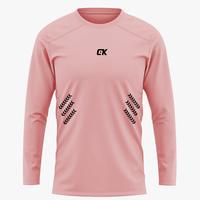 Gambar Kaos Olahraga Lengan Panjang Polos Pria Wanita Dry Fit  Atasan Pakaian Baju Drifit Dryfit Jersey Olah Raga Sport Premium Adem Size L XL XXL - PJ BIRU, L dari Gudang Jersey co.id undefined 5 Tokopedia