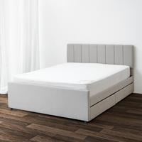 Gambar INFORMA SLEEP 180X200 CM PELINDUNG KASUR TENCEL SANDWICH - PUTIH MATTRESS PROTECTOR PENUTUP ATAS KASUR ALAS MATRAS PELINDUNG TEMPAT TIDUR dari Bagusgongmart undefined 3 Tokopedia