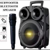 Gambar SPEAKER BLUETOOTH UKURAN JUMBO SUPER BASS BONUS MIC SUARA BERSIH / SALON AKTIF FULL BAS BLUTOT BESAR / KIMISO dari NUANSA AUDIO undefined 2 Tokopedia