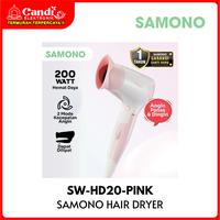 Gambar SAMONO Pengering Rambut Hair Dryer Angin Dingin dan Angin Panas SW-HD20-PINK dari CANDI ELEKTRONIK undefined 4 Tokopedia