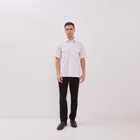 Gambar ALISAN OXFORD PANGKAT LENGAN PENDEK PUTIH REGULAR - Putih, M dari Alisan Official undefined 5 Tokopedia
