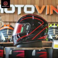 Gambar Helm Full Face RSV FFZero Inverted Red Original Motorcycle dari Motovinz Indonesia undefined 2 Tokopedia