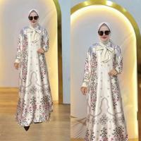 Gambar GAMIS SERAGAM PENGAJIAN IBU IBU 2025 READY UKURAN JUMBO L XL XXL 3XL 4XL - PUTIH, L dari Keyfashion16 undefined 2 Tokopedia