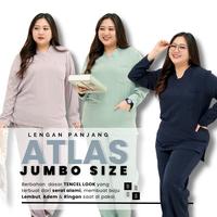 Gambar ATLAS Scrubs JUMBO SIZE LENGAN PANJANG (The Prime Scrubs By DOCHS MEDIC) - ATLAS JUMBO PJG FOREST, 3XL dari Dochs medic undefined 1 Tokopedia