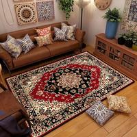 Gambar Red Persian Large Area Living Room Carpet Lounge Easy Clean Floor Mats Bedroom Non-slip Bedside Rugs Room Decor Classical Carpet dari GROSIR KARET LUSINANNNNN undefined 3 Tokopedia