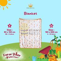 Gambar Hikarusa Selimut Doue Layer Anket Tencel Kain Putih dari Satu Keluarga Indo undefined 1 Tokopedia